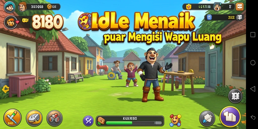 Tampilan gameplay menarik dari 8180 yang penuh dengan karakter.
