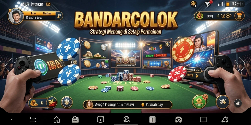 Screenshot gameplay BANDARCOLOK menunjukkan momen strategis yang mendebarkan.