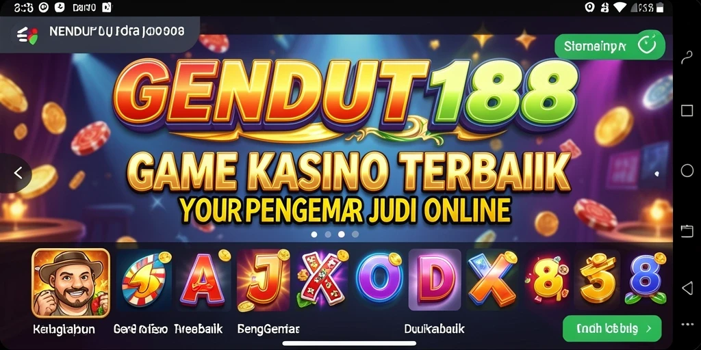 Tampilan aksi permainan kasino di GENDUT188 yang mendebarkan.