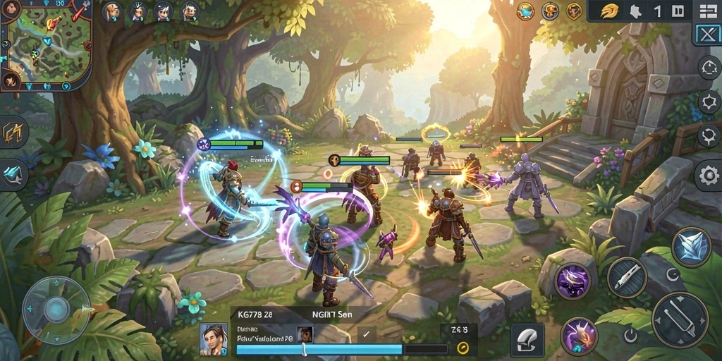 Tangkapan layar dari gameplay <strong>KG778</strong> menampilkan momen pertarungan epik.