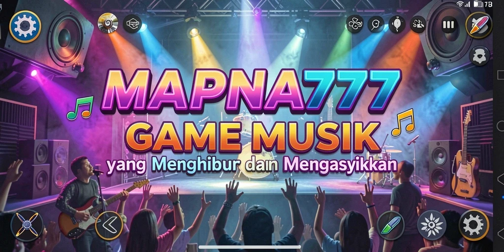 Tampilan gameplay MAPNA777 yang seru dengan musik yang menghibur.