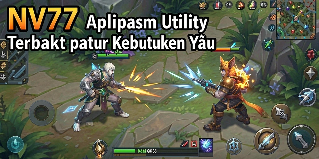 Tangkapan layar NV77 menampilkan alat Utility yang canggih dan ramah pengguna.