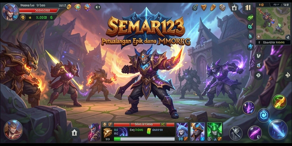 Tampilan gameplay SEMAR123 yang penuh aksi dan petualangan.