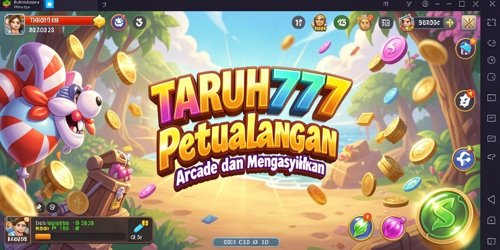 Tampilan gameplay TARUH777 yang mengasyikkan dan penuh warna.